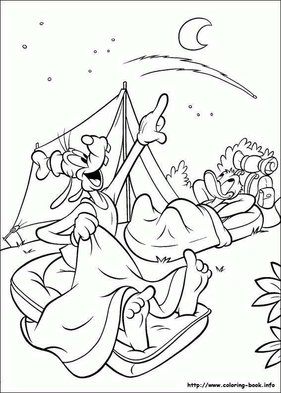Goofy kolorowanki